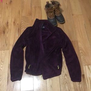 Purple North Face Coat